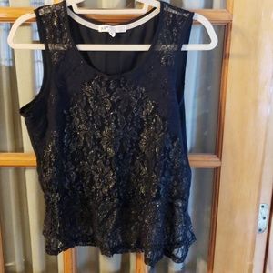 Black and gold shirt